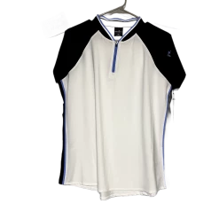 Bette & Court Belyn Key Women's Top - Navy/White