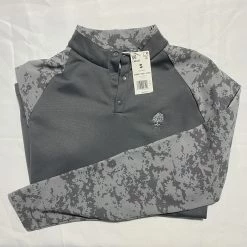 Adidas Men's Q Zip - Gray/Camo