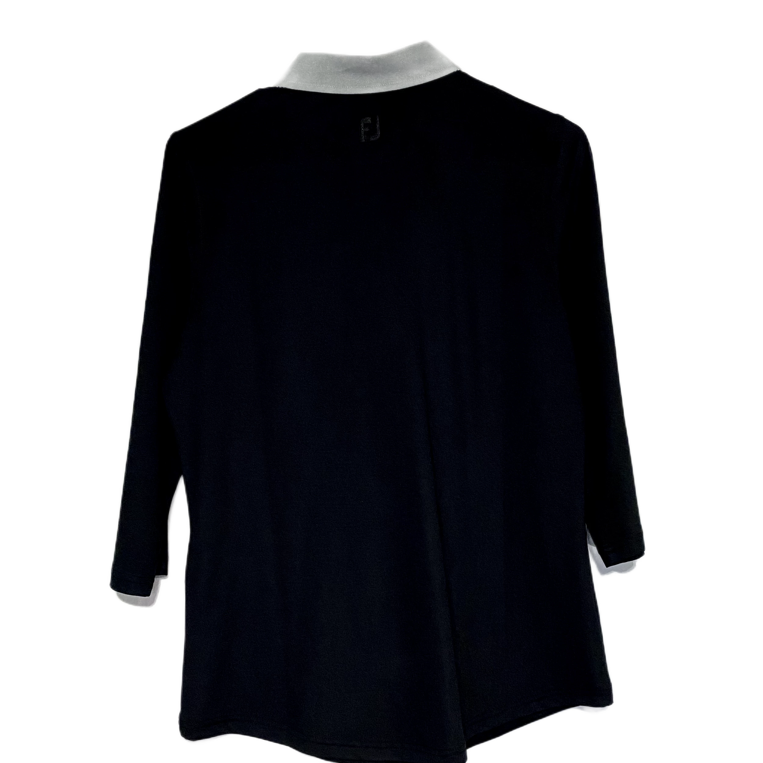 Footjoy Women's Top - Black/Gray 4 Footjoy Women's Top - Black/Gray - Image 2