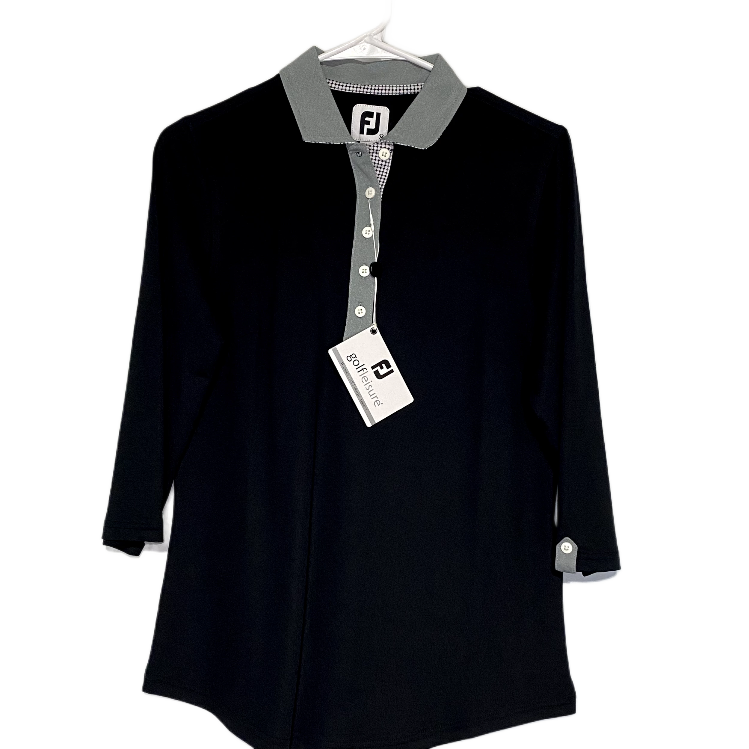 Footjoy Women's Top - Black/Gray 3 Footjoy Women's Top - Black/Gray