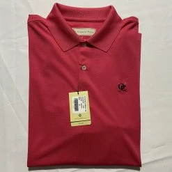 Donald Ross Men's Polo - Cherry