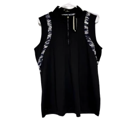 EPNY Women's Q Zip - Black/Gray Camo