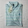 Adidas Men's Polo - Blue/White Stripe