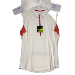 Bette & Court Women's Top - White/Fuschia/Pink