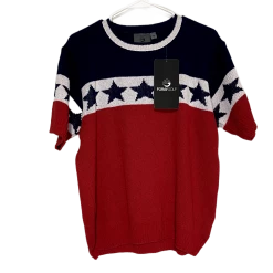 Foray Women's Sweater - Navy/Red/White