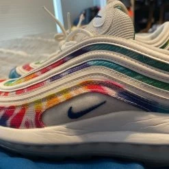 Tie-Dye Nike Air Max Golf Shoes