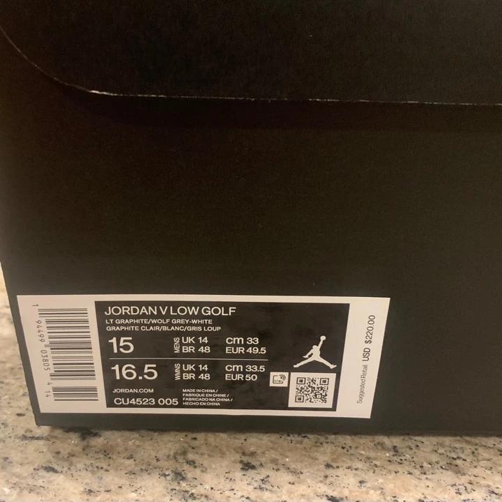 Other Jordan V Low Golf Size 15 5 Other Jordan V Low Golf Size 15 - Image 3