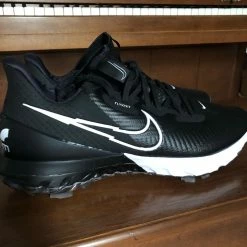 Nike Air Zoom Infinity Tour US 12 Men's Golf Shoes Black White CT0540-077