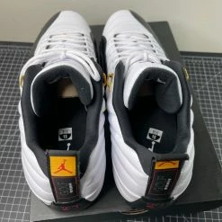 Nike Air Jordan XII 12 Low Golf Taxi White Black Gold DH4120-100 - Size 15 New 11 Nike Air Jordan XII 12 Low Golf Taxi White Black Gold DH4120-100 - Size 15 New -Cheap Footwear Store IMG202302250736253559079669551