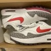 Nike Air Max 1 G NRG Safari - Habanero Red Cement -Cheap Footwear Store IMG202303050702460348410590414