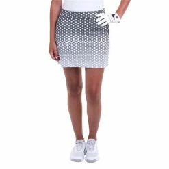 EPNY Ladies 17½" Patchwork Print Skort White Multi