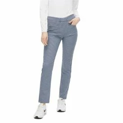 Rohnisch Ladies Smooth Pants Blue Houndstooth -Cheap Footwear Store P 110182ROHNISCHPANTSBLUEHOUNDSTOOTHLADIES 1 L