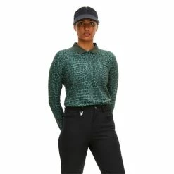 Rohnisch Ladies Sia Polo Shirt Green Crocco 9 Rohnisch Ladies Sia Polo Shirt Green Crocco -Cheap Footwear Store P 110752ROHNISCHSHIRTGREENCROCCOLADIES 1 L