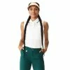 Rohnisch Ladies Mildred Sleeveless Polo Shirt White
