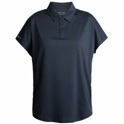 Rohnisch Ladies Corinne Loose Polo Shirt Navy