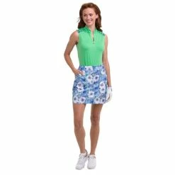 EPNY Ladies 17.5" Watercolour Print Skort Bluebelle Multi -Cheap Footwear Store P 1231NLCXEPNYSKORTBLUEBELLEMULTILADIES 2 L