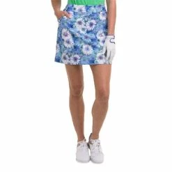EPNY Ladies 17.5" Watercolour Print Skort Bluebelle Multi
