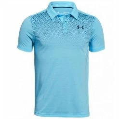 Under Armour Junior - Boys Threadborne Polo Shirt Light Blue (449)