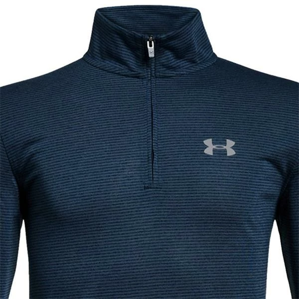 Under Armour Junior- Boys 1/4 Zip Top Academy (409) 4 Under Armour Junior- Boys 1/4 Zip Top Academy (409) - Image 2