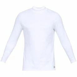 Under Armour Gents ColdGear Armour Fitted Mock White (100)