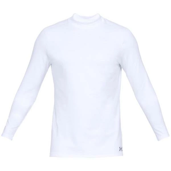 Under Armour Gents ColdGear Armour Fitted Mock White (100) 3 Under Armour Gents ColdGear Armour Fitted Mock White (100)