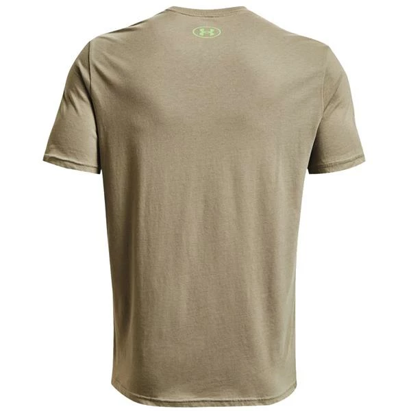Under Armour Gents GL Foundation T-Shirt Khaki Grey (037) 4 Under Armour Gents GL Foundation T-Shirt Khaki Grey (037) - Image 2
