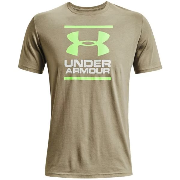 Under Armour Gents GL Foundation T-Shirt Khaki Grey (037) 3 Under Armour Gents GL Foundation T-Shirt Khaki Grey (037)