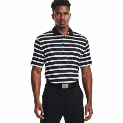 Under Armour Gents Playoff 2.0 Polo Shirt Black (028) -Cheap Footwear Store P 1327037BUNDERARMOURSHIRTBLACK028GENTS 2 L