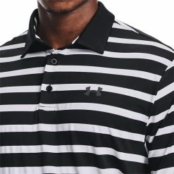 Under Armour Gents Playoff 2.0 Polo Shirt Black (028) -Cheap Footwear Store P 1327037BUNDERARMOURSHIRTBLACK028GENTS 5 L