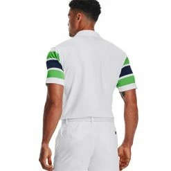 Under Armour Gents Playoff 2.0 Polo Shirt White - Academy (138) -Cheap Footwear Store P 1327037BUNDERARMOURSHIRTWHITEACADEMY138GENTS 3 L