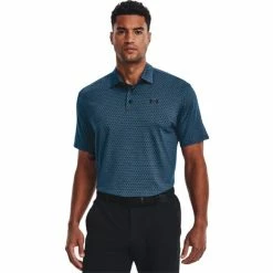 Under Armour Gents Playoff 2.0 Polo Shirt Black (047) -Cheap Footwear Store P 1327037UAGENTSPLAYOFF2POLOBLACK047 2 L