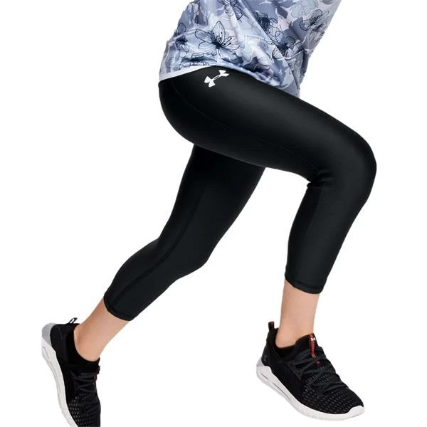Under Armour Junior - Girls Armour HeatGear® Ankle Crops Black (001) 5 Under Armour Junior - Girls Armour HeatGear® Ankle Crops Black (001) - Image 3