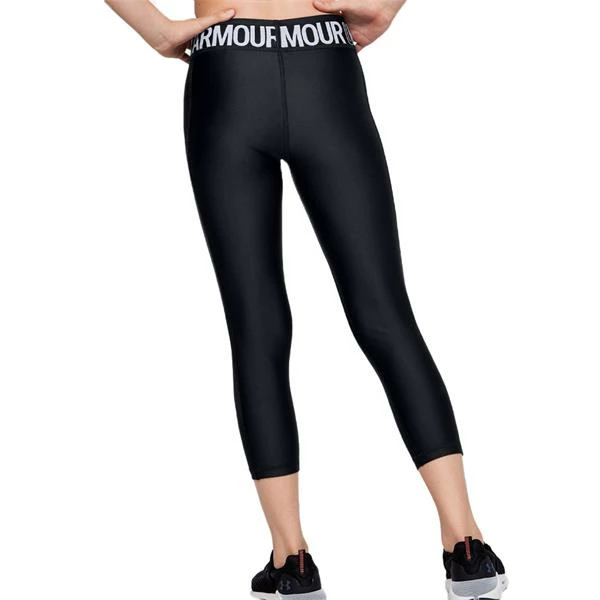 Under Armour Junior - Girls Armour HeatGear® Ankle Crops Black (001) 7 Under Armour Junior - Girls Armour HeatGear® Ankle Crops Black (001) - Image 5