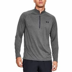 Under Armour Gents Tech 2.0 ½ Zip Top Grey (090) -Cheap Footwear Store P 1328495UAGENTSTECHHALFZIPTOPGREY090 2 L