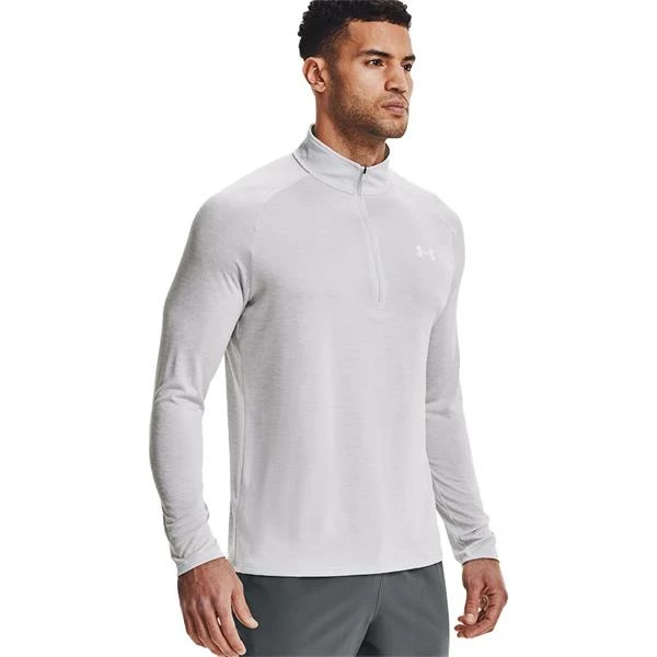 Under Armour Gents Tech 2.0 ½ Zip Long Sleeve Top Grey (014) 5 Under Armour Gents Tech 2.0 ½ Zip Long Sleeve Top Grey (014) - Image 3