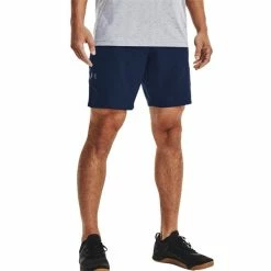 Under Armour Gents Vanish Woven Shorts Academy - Pitch Grey (408) -Cheap Footwear Store P 1328654UNDERARMOURSHORTSACADEMYPITCHGREY408GENTS 3 L