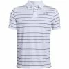 Under Armour Junior - Boys Tour Tips Stripe Polo Shirt White (100) 2 Under Armour Junior - Boys Tour Tips Stripe Polo Shirt White (100) -Cheap Footwear Store P 1330640WHITEJUNIORBOYS L