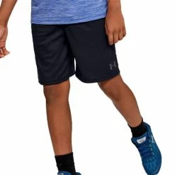 Under Armour Junior - Boys Prototype Wordmark Shorts Black (001) -Cheap Footwear Store P 1333604UNDERARMOURSHORTSBLACK001BOYS 2 L