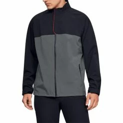 Under Armour Gents Elements Waterproof Rain Jacket Black (001) 9 Under Armour Gents Elements Waterproof Rain Jacket Black (001) -Cheap Footwear Store P 1342717UNDERARMOURJACKETBLACK001GENTS 2 L