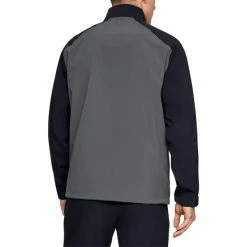 Under Armour Gents Elements Waterproof Rain Jacket Black (001) 10 Under Armour Gents Elements Waterproof Rain Jacket Black (001) -Cheap Footwear Store P 1342717UNDERARMOURJACKETBLACK001GENTS 3 L