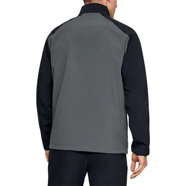 Under Armour Gents Elements Waterproof Rain Jacket Black (001) 6 Under Armour Gents Elements Waterproof Rain Jacket Black (001) - Image 4