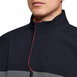 Under Armour Gents Elements Waterproof Rain Jacket Black (001) 11 Under Armour Gents Elements Waterproof Rain Jacket Black (001) -Cheap Footwear Store P 1342717UNDERARMOURJACKETBLACK001GENTS 4 L
