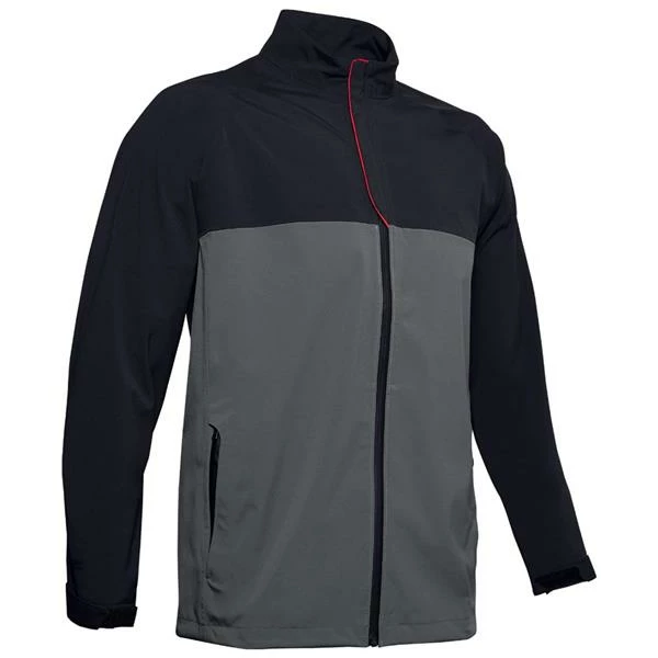 Under Armour Gents Elements Waterproof Rain Jacket Black (001) 3 Under Armour Gents Elements Waterproof Rain Jacket Black (001)