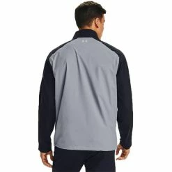 Under Armour Gents Elements Waterproof Rain Jacket Grey (011) -Cheap Footwear Store P 1342717UNDERARMOURJACKETGREY011GENTS 3 L