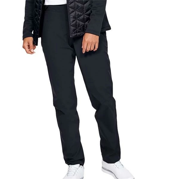 Under Armour Ladies Stormproof Rain Pants Black (001) 5 Under Armour Ladies Stormproof Rain Pants Black (001) - Image 3