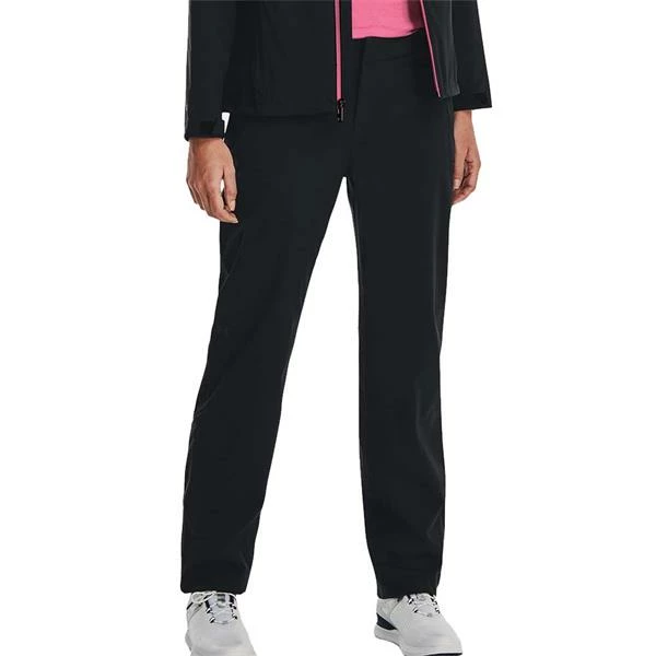 Under Armour Ladies Stormproof Rain Pants Black (001) 6 Under Armour Ladies Stormproof Rain Pants Black (001) - Image 4