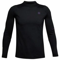 Under Armour Gents ColdGear® Rush Mock Neck Black (001) -Cheap Footwear Store P 1348052UNDERARMOURBASELAYERBLACK001GENTS 2 L