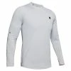 Under Armour Gents ColdGear® Rush Mock Neck Grey (011) -Cheap Footwear Store P 1348052UNDERARMOURBASELAYERGREY011GENTS L