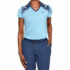 Under Armour Ladies Zinger Blocked Polo Shirt Blue (494) 8 Under Armour Ladies Zinger Blocked Polo Shirt Blue (494) -Cheap Footwear Store P 1350158UNDERARMOURSHIRTBLUE494LADIES 3 L