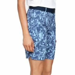 Under Armour Ladies Links Printed Shorts Blue (494) -Cheap Footwear Store P 1355499UNDERARMOURSHORTSBLUE494LADIES 4 L